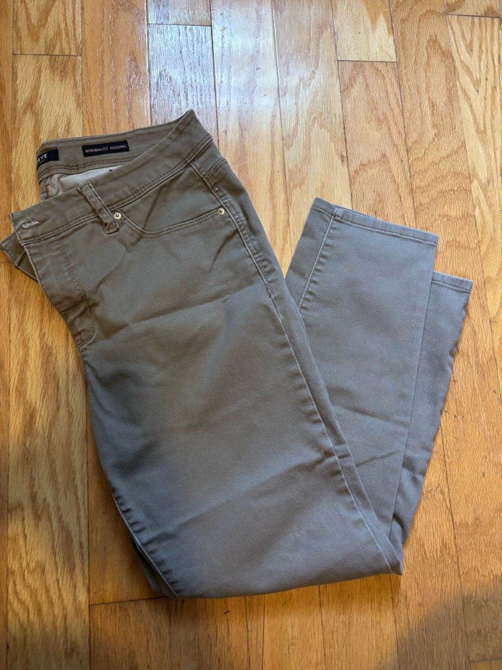 Straight Leg Women’s Pants - Khaki